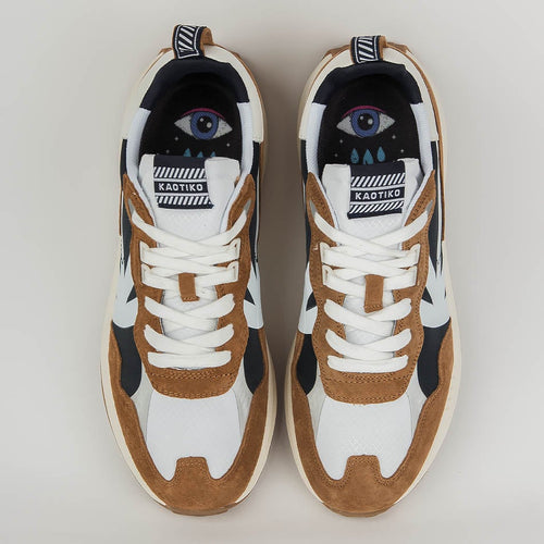 Kaotiko Vancouver Navy/Tan Sneakers