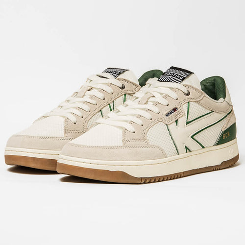 Kaotiko Boston White/ Green Sneakers