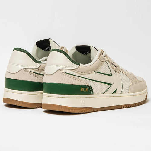 Kaotiko Boston White/ Green Sneakers