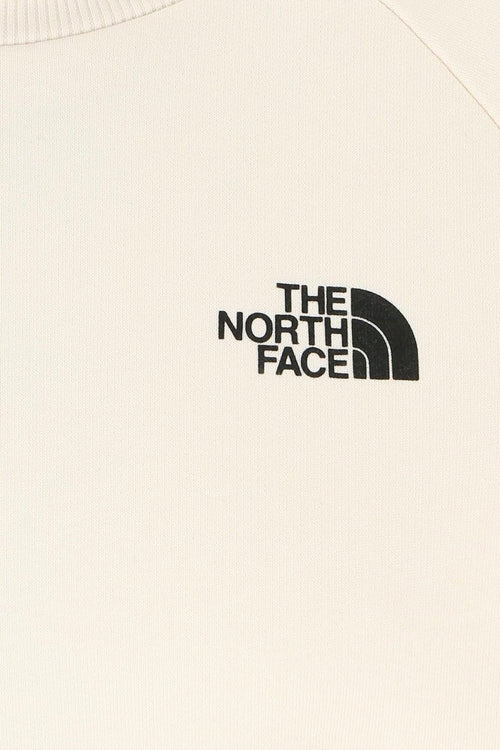 Gardenia White The North Face Raglan Redbox Sweatshirt