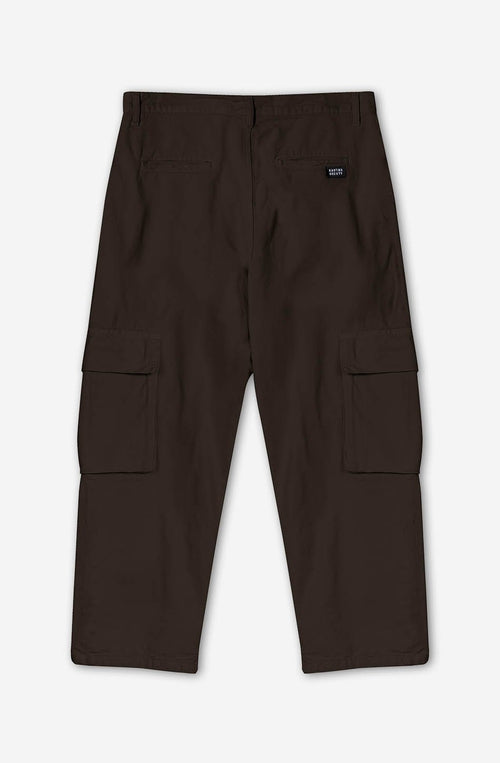 Pantalón Cargo Relaxed Canvas Brown