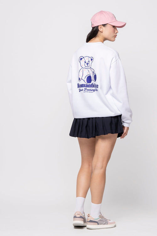 White Loving Bear Sweatshirt