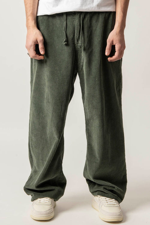 Pantalón Casual Corduroy Ladder Kaki