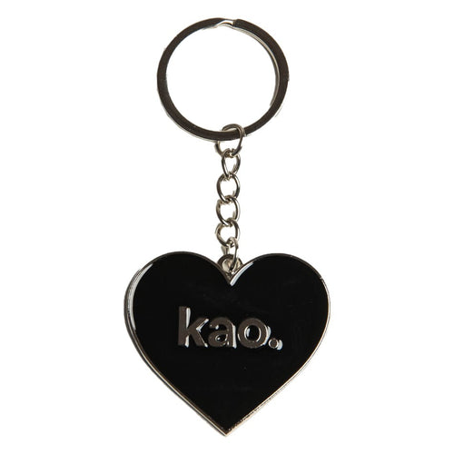 Llavero Heart Kao Black