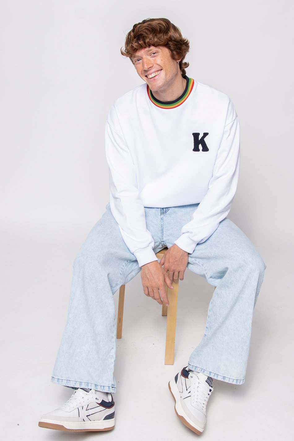 Sudadera Harding White