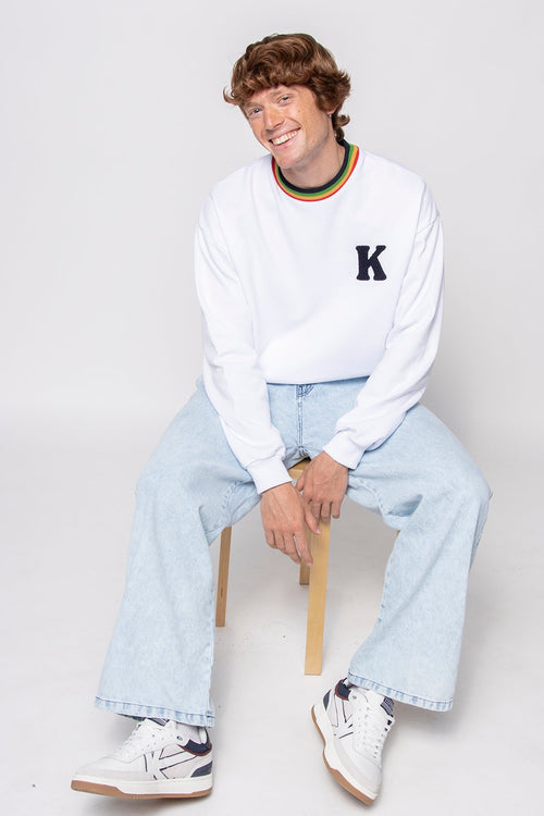 Sudadera Harding White