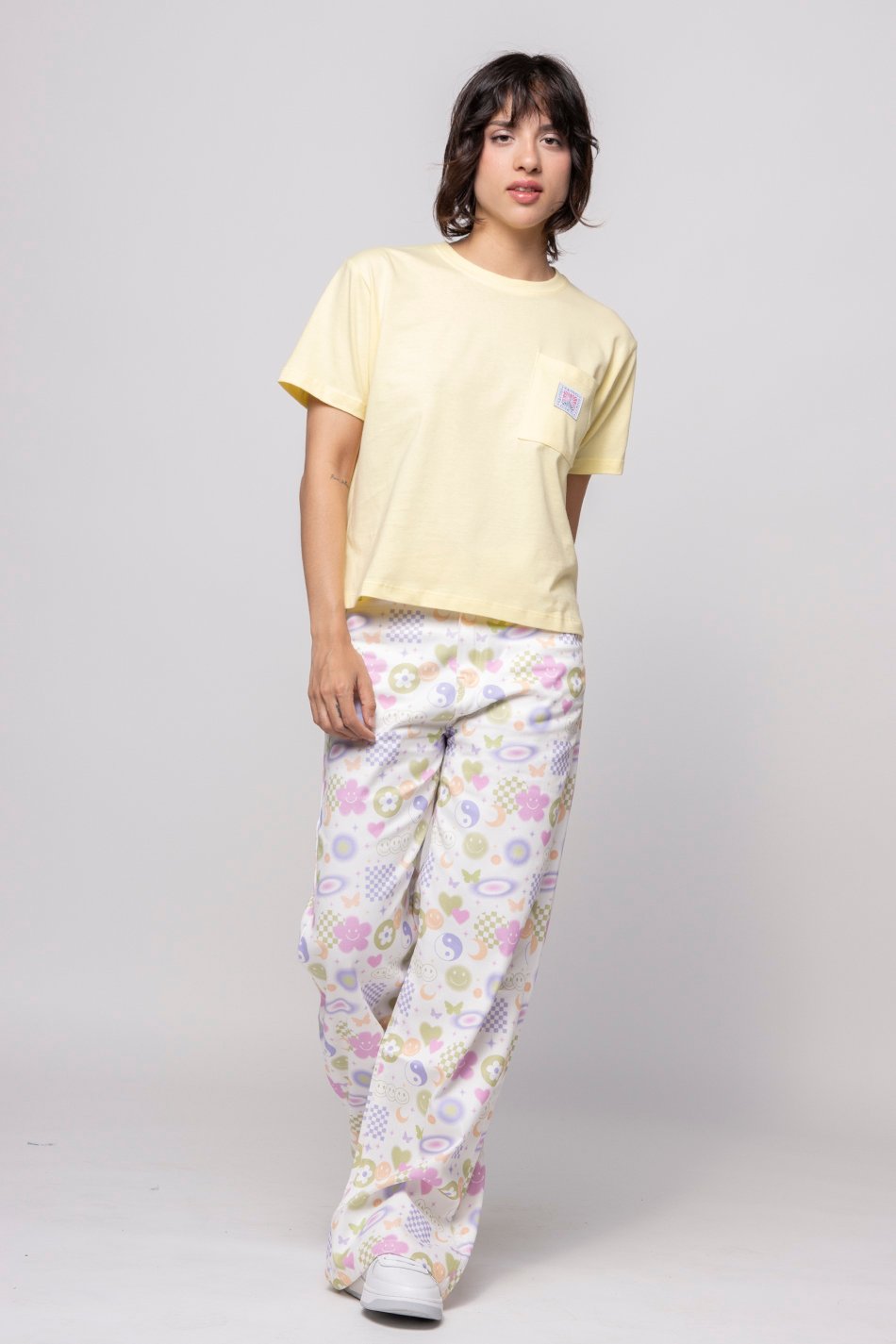 Adina Pastel Yellow T-Shirt