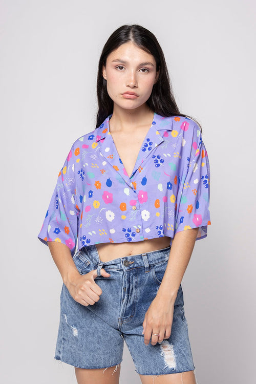 Camisa Wild Flowers