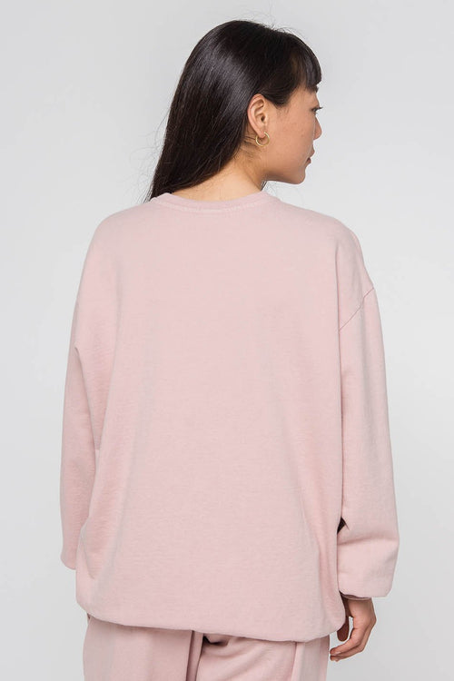 Helmer Washed Palid Pink Sweatshirt