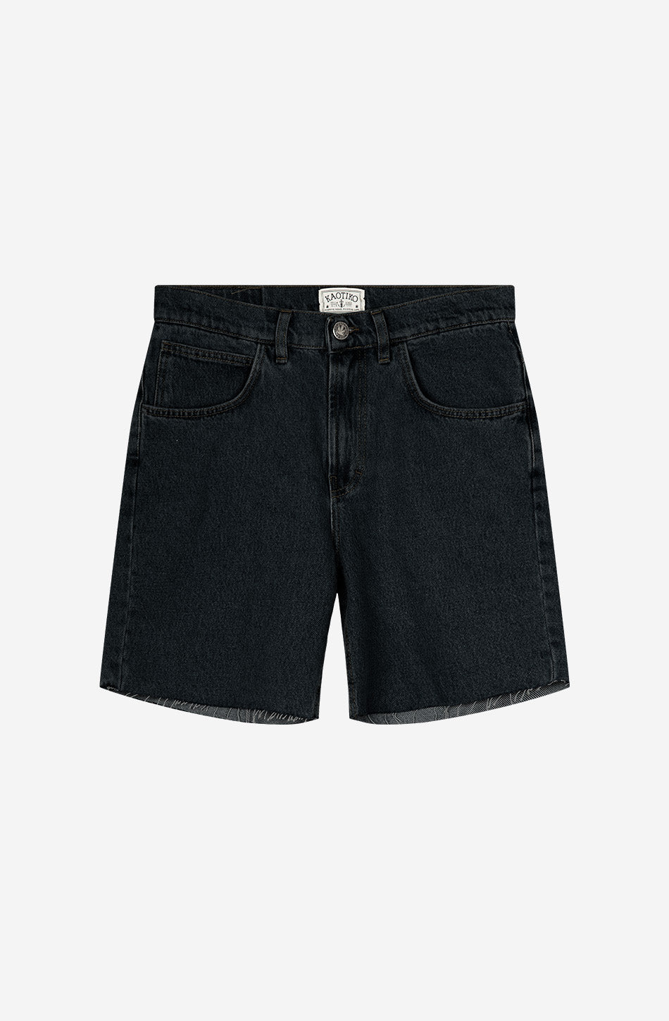 Baggy Denim Black Short
