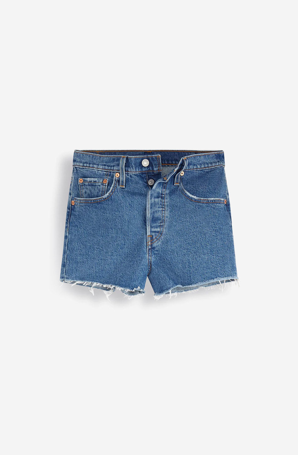 Levi's 501 High Rise Flat Broke Shorts