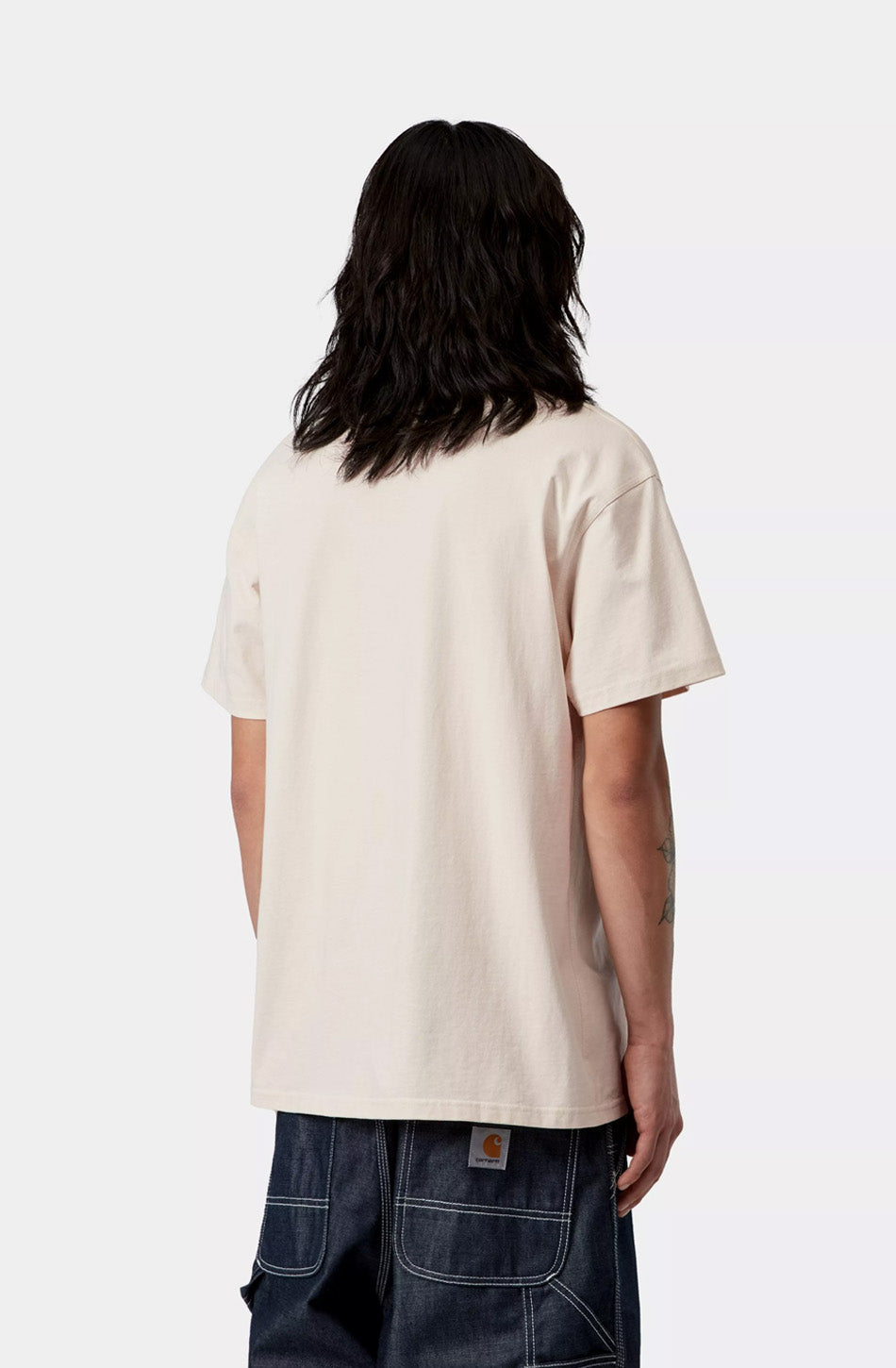 Camiseta CARHARTT American Script Natural