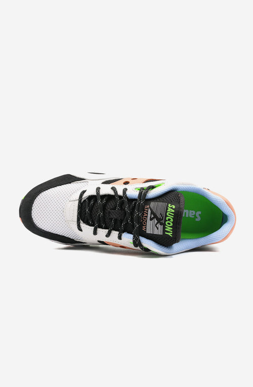 Saucony Shadow 6000 White-Blush Sneakers