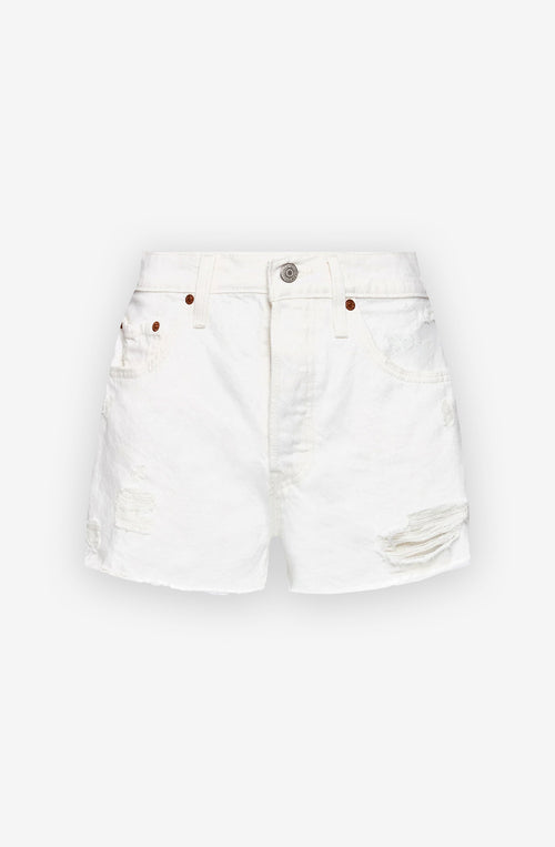Short Levi's 501 White