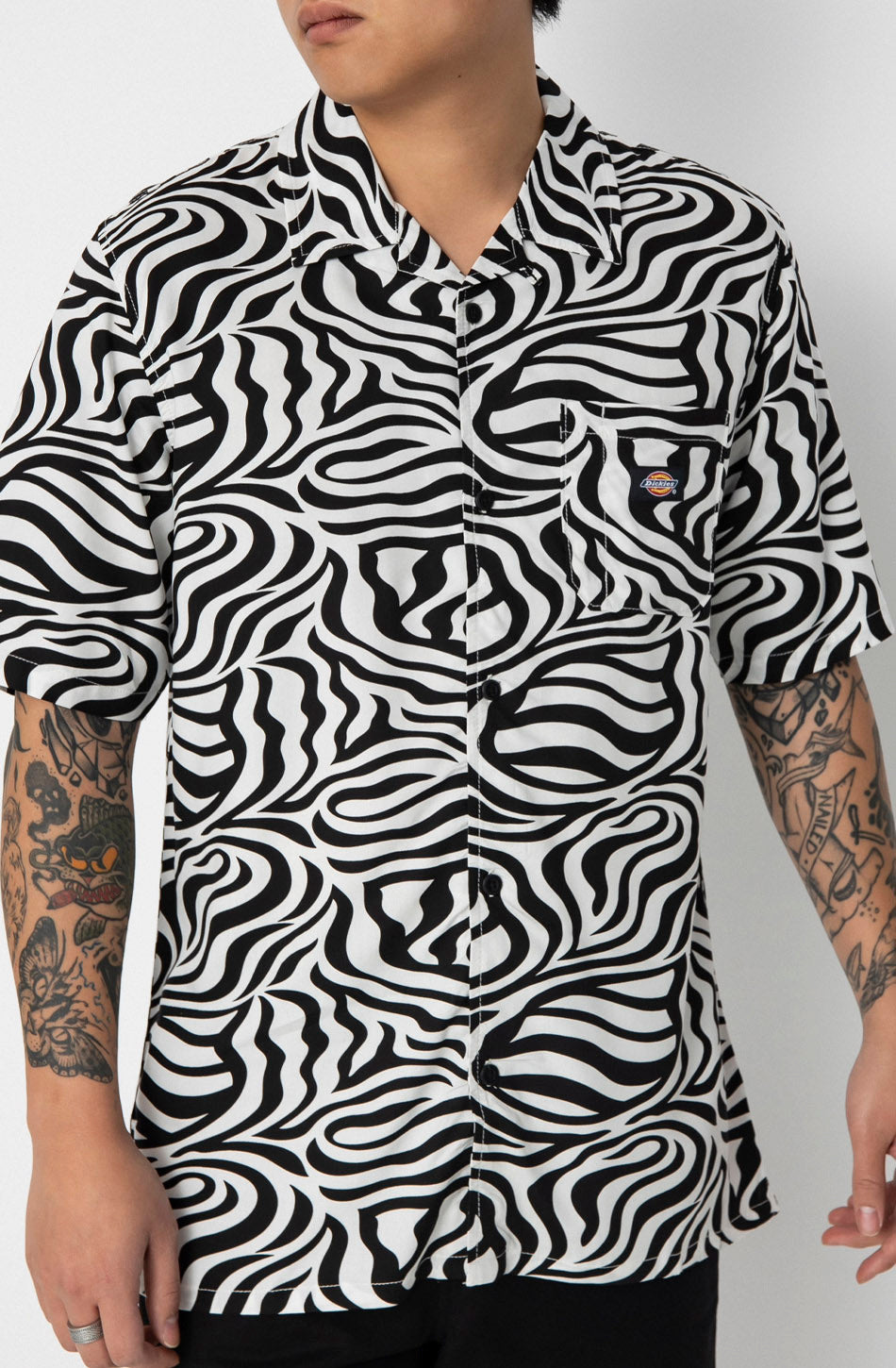 Camisa Dickies Leesburg Cloud Zebra