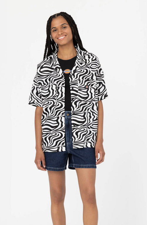 Camisa Dickies Leesburg Cloud Zebra