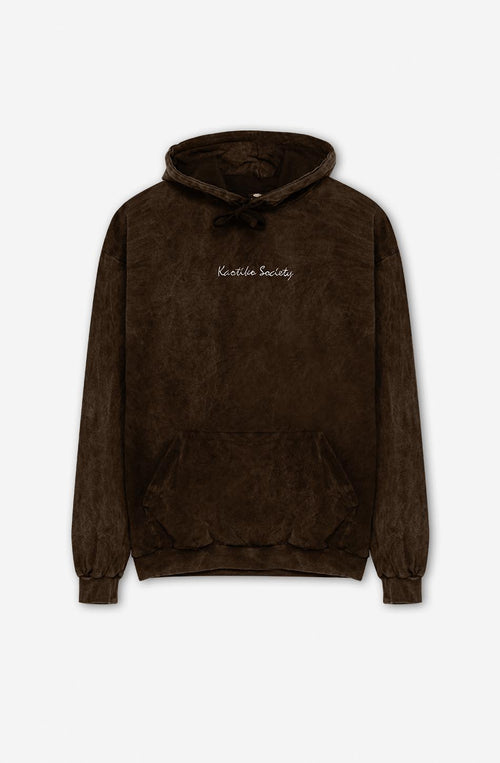 Brown Washed Vancouver Society Sweatshirt