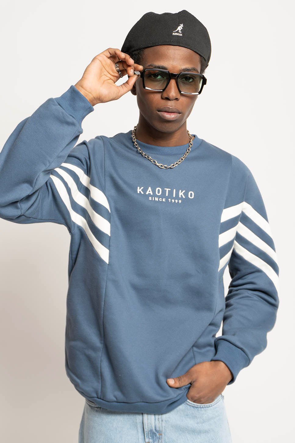 Sudadera Chad Blue Ink