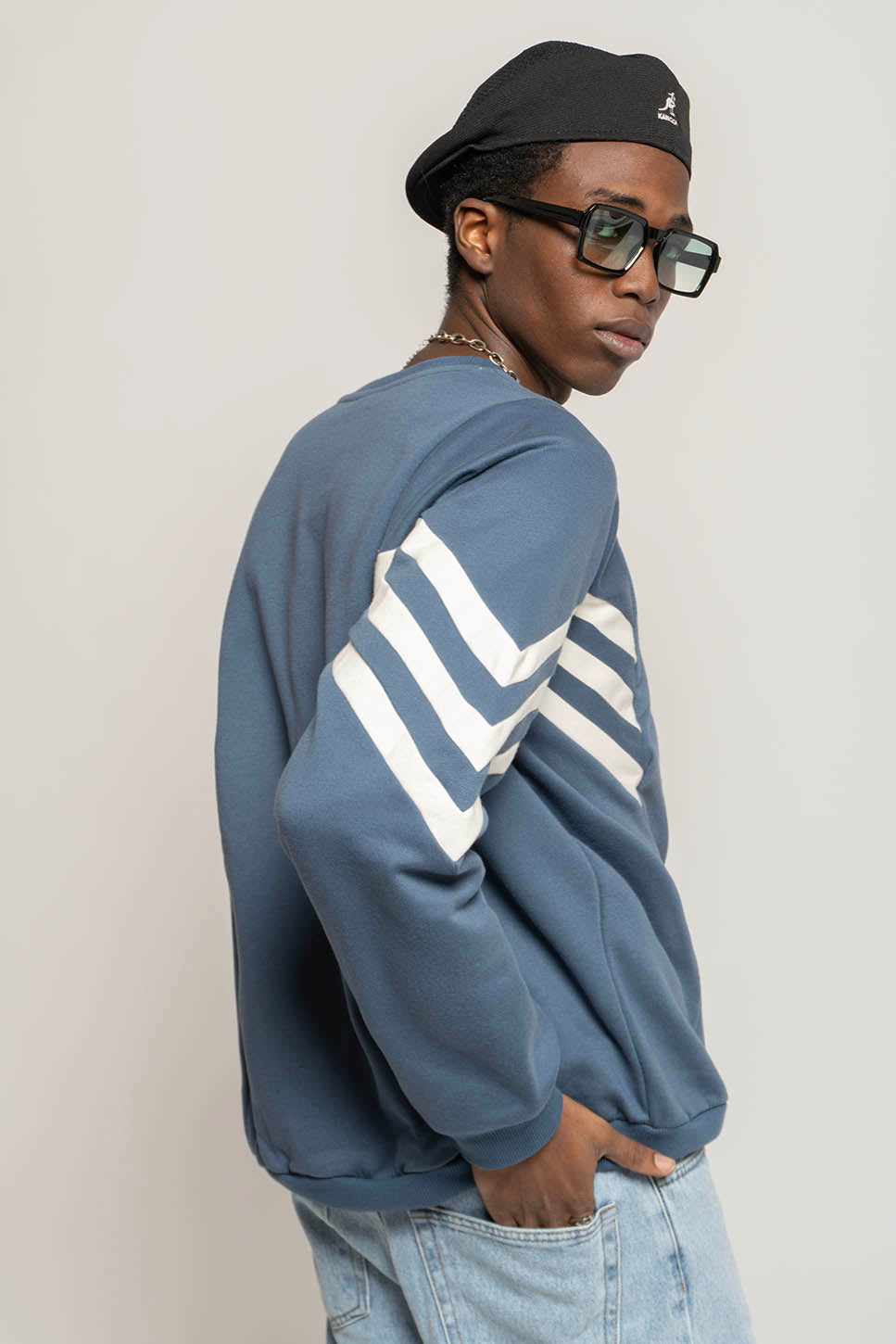 Sudadera Chad Blue Ink