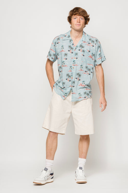 Camisa Beach Blue