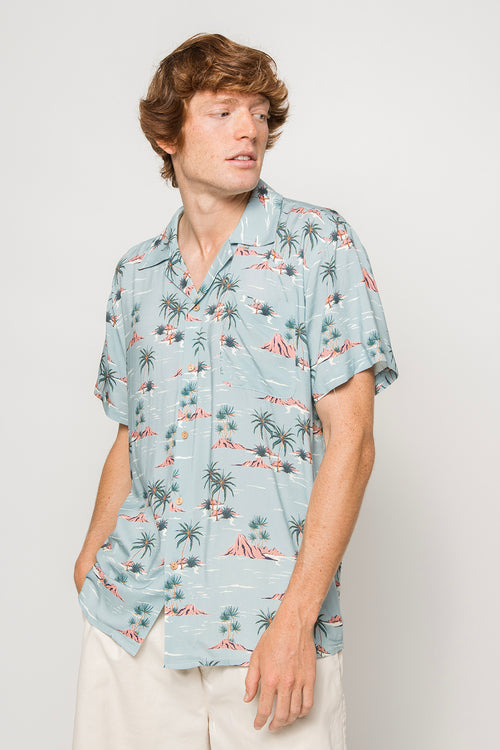 Camisa Beach Blue