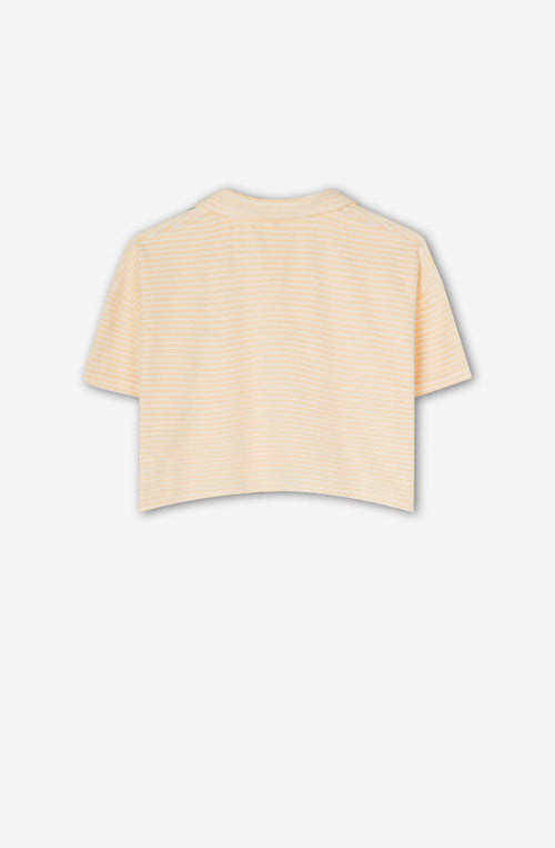 Polo Towell Stripe Yellow / White