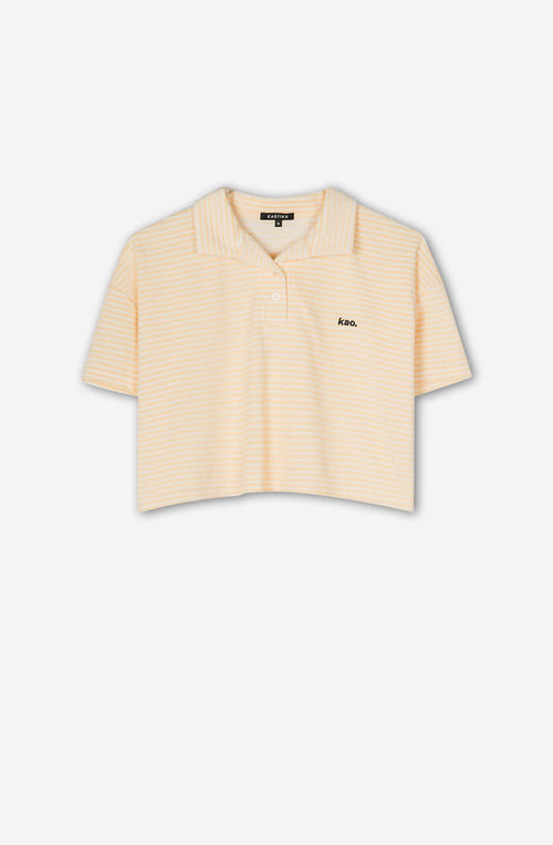 Polo Towell Stripe Yellow / White