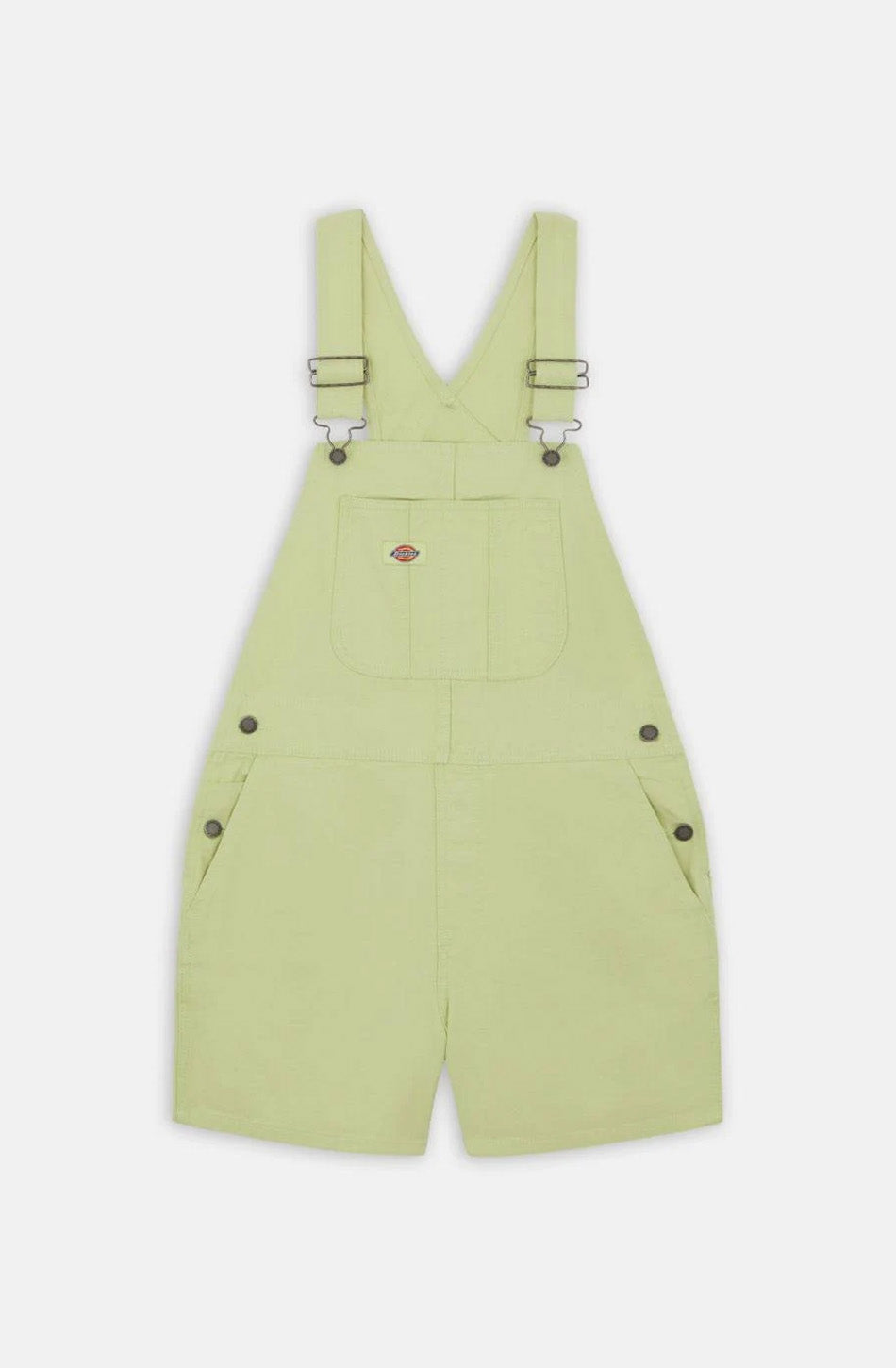 Short Dickies Duck Canvas Bib Pale Green