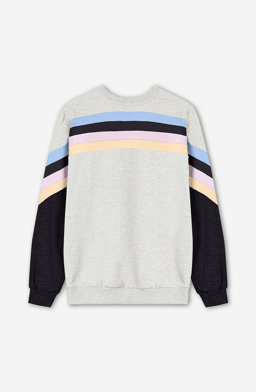 Sudadera Walker Gray/ Black/ Niagara