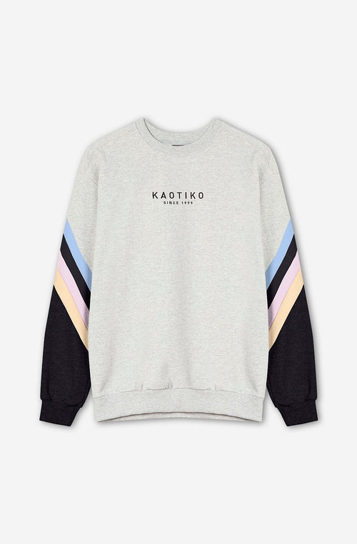 Sudadera Walker Gray/ Black/ Niagara