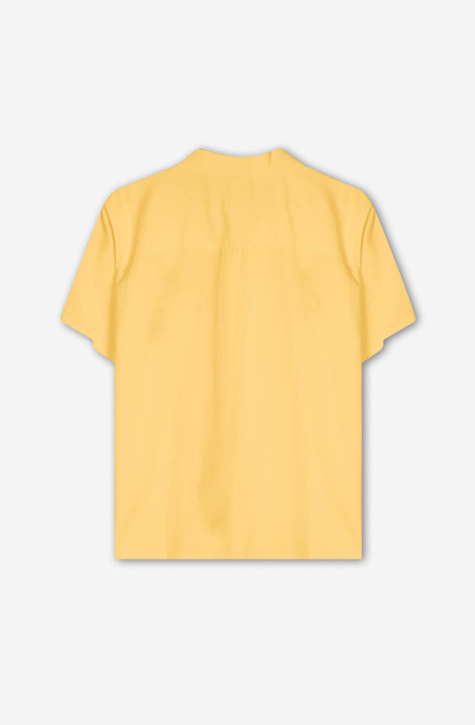 Mustard Palm Safari Shirt