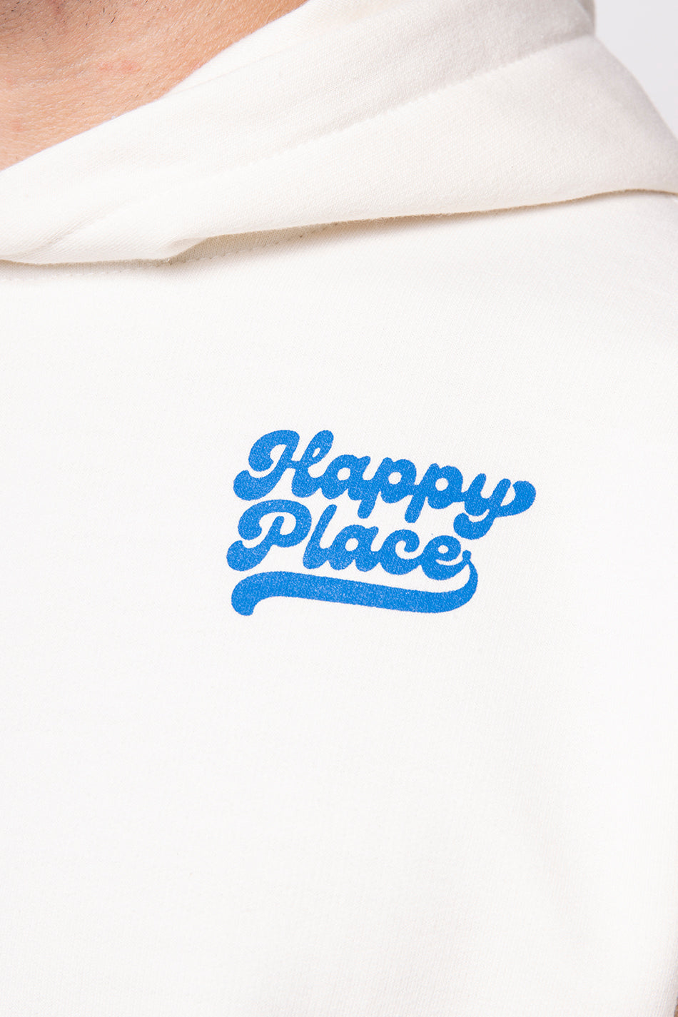 Sudadera Happy Place Ivory