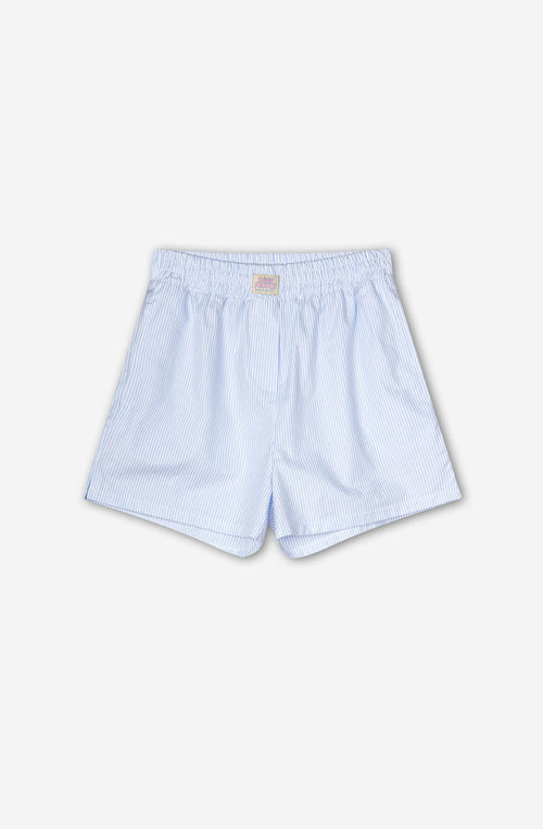 SHORT STRIPES DARK PEOPLE BLUE/WHITE