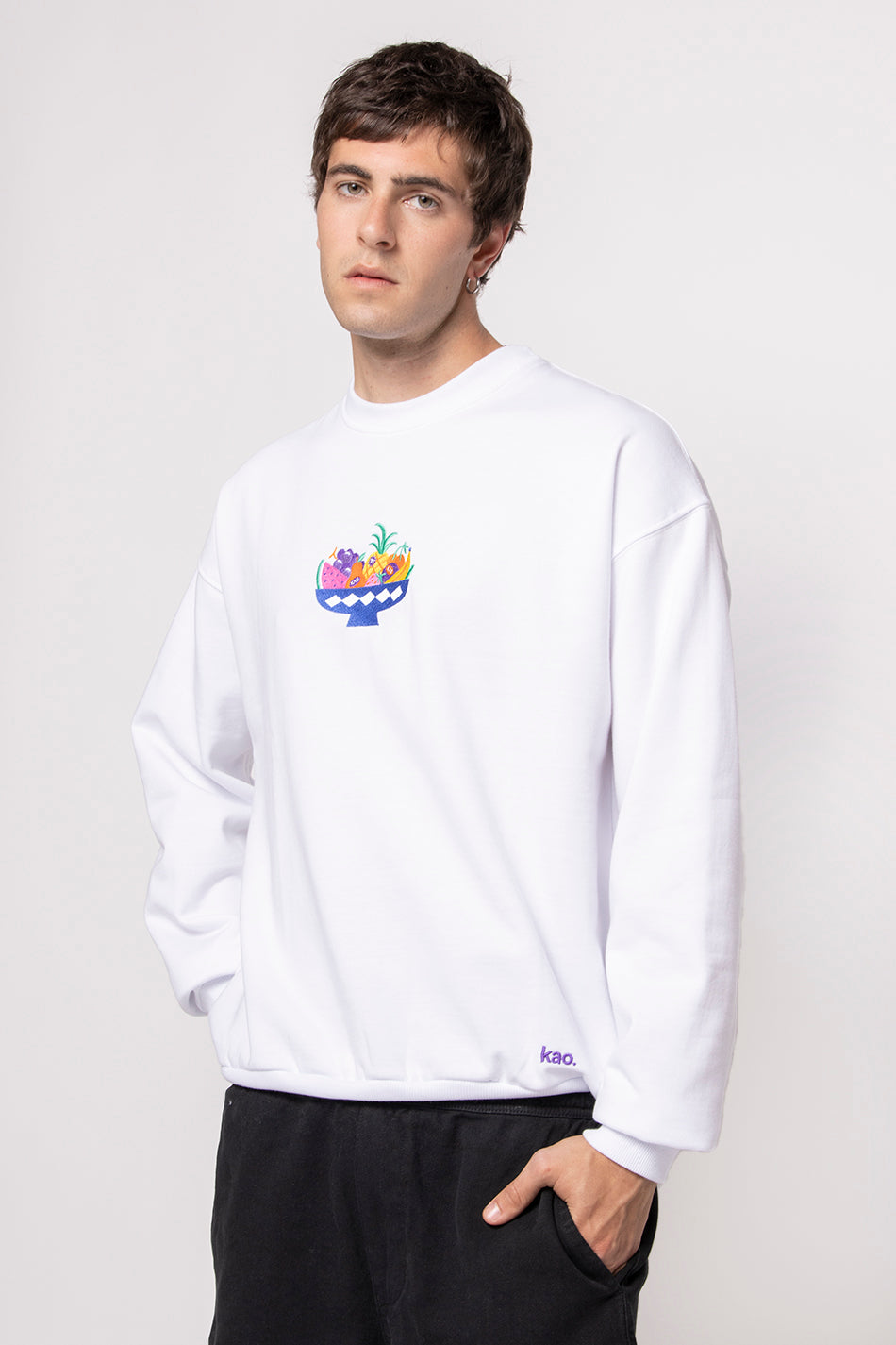 Fruiterer White Sweatshirt