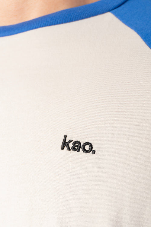 Rang Piero T-shirt Ivory/ Royal