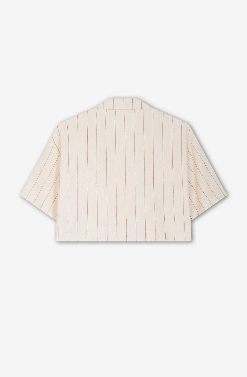 Barbecue Shirt Stripes Ivory/ Burgundy