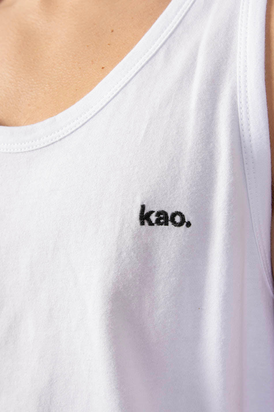 Tank Top Cropped Nathan White