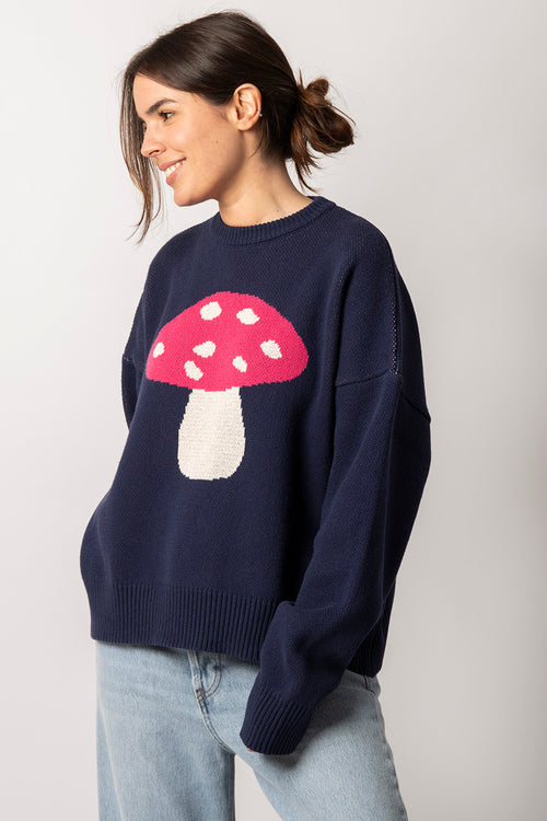 Jersey Mushroom Navy