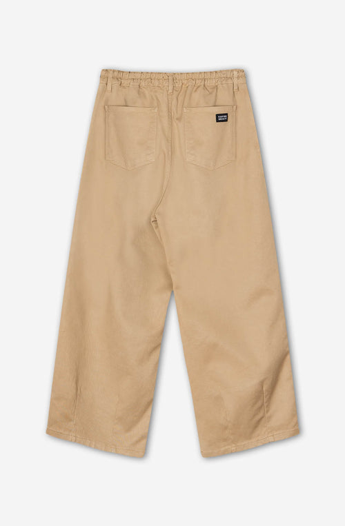 PANT. DANDY WIDE LEG CAMEL