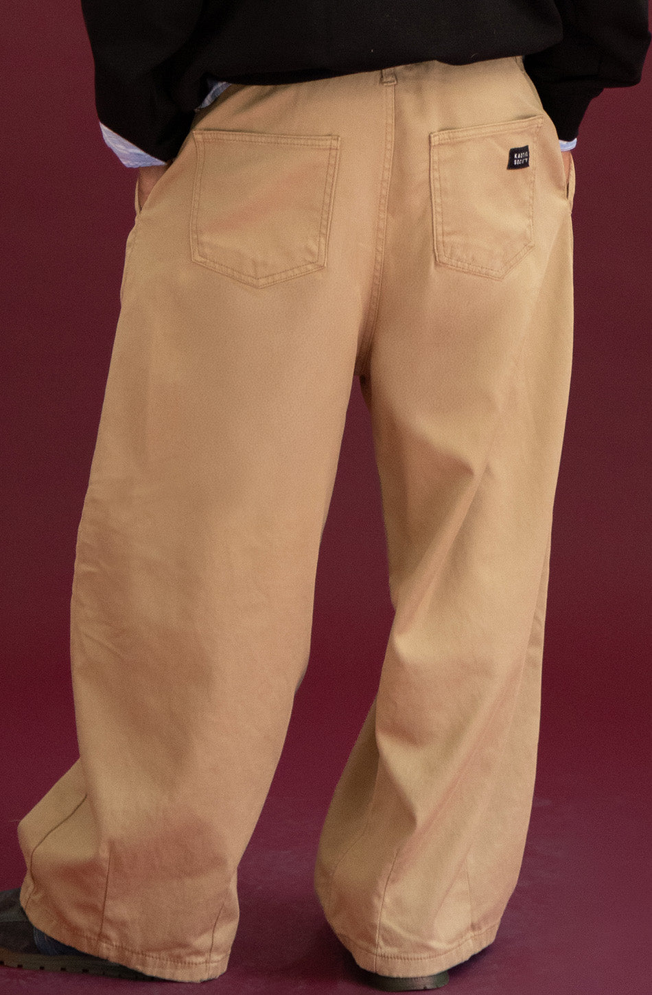 Dandy Wide Leg Camel New Pants