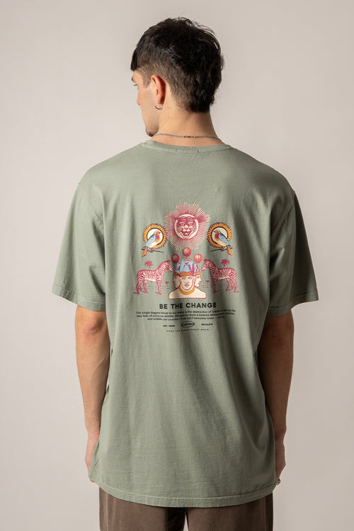 Camiseta Washed Nairobi Light Green