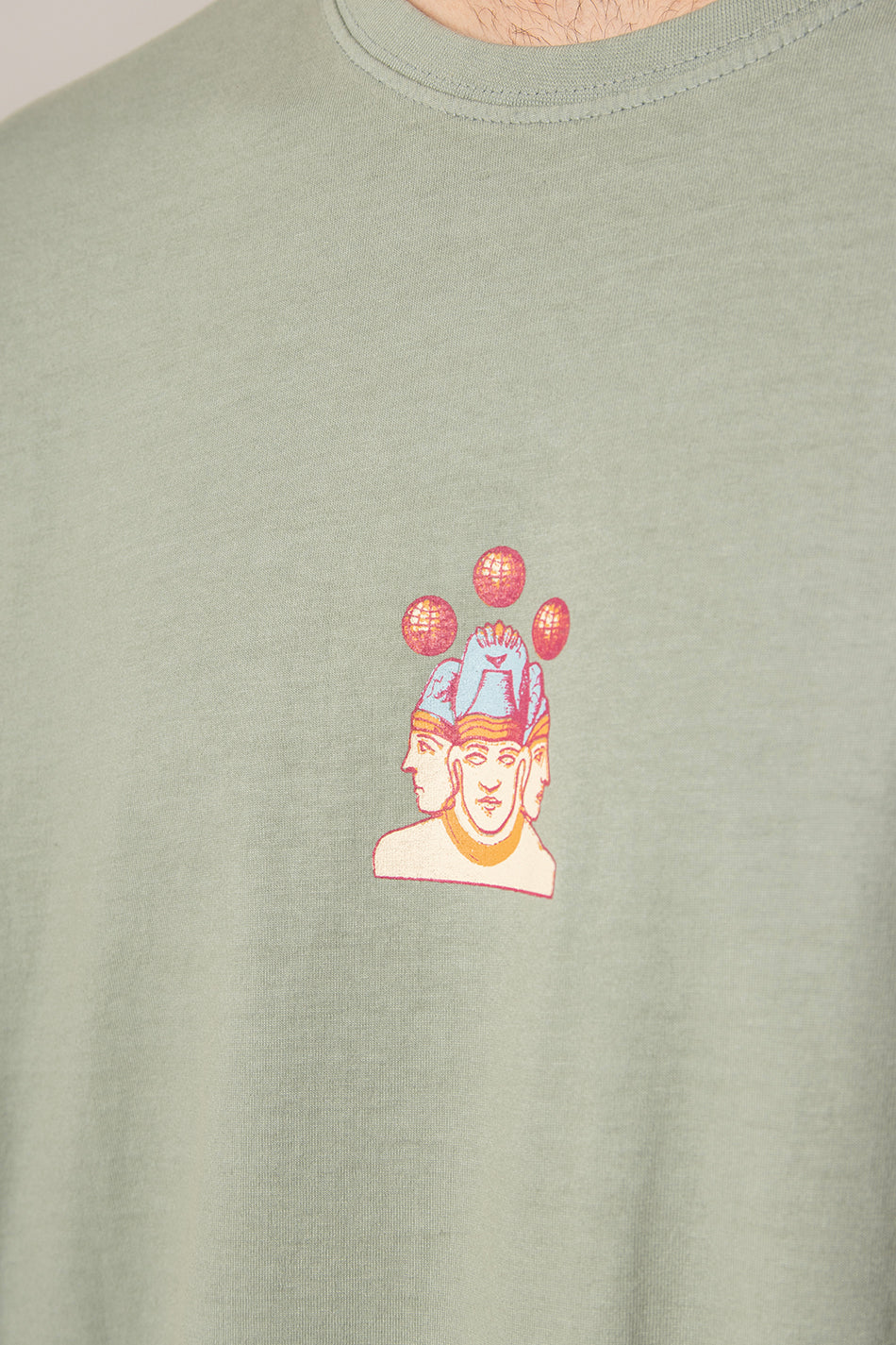Camiseta Washed Nairobi Light Green