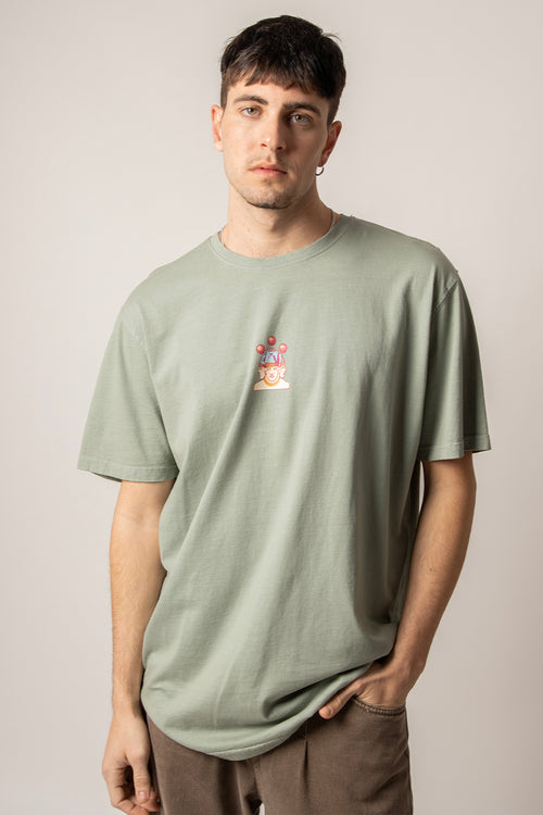 Camiseta Washed Nairobi Light Green