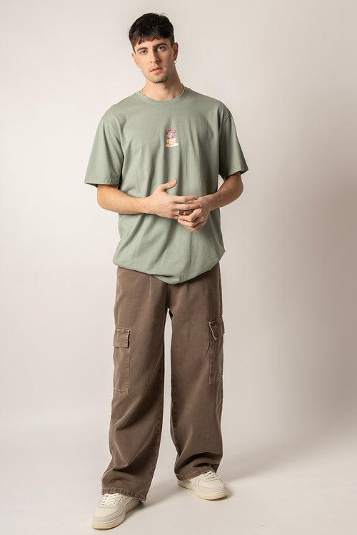 Camiseta Washed Nairobi Light Green