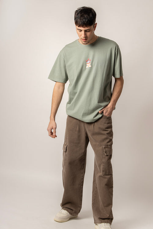 Camiseta Washed Nairobi Light Green