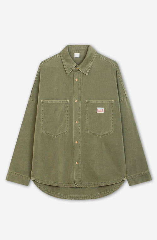 Camisa Meknes Washed Army