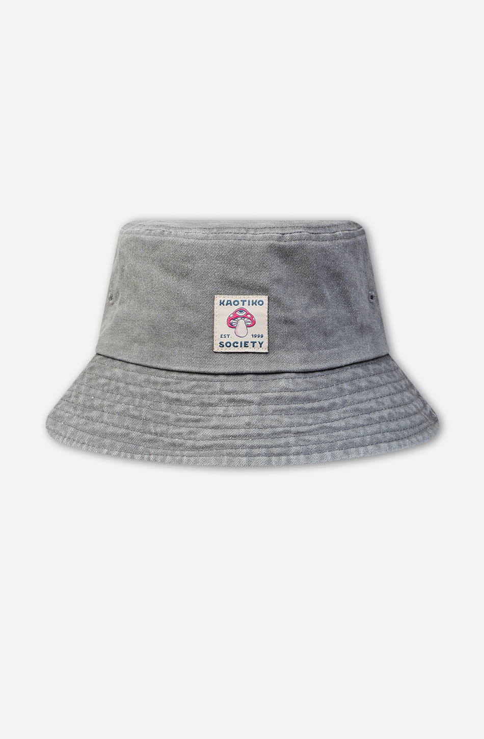Bucket Washed Mushroom Gray
