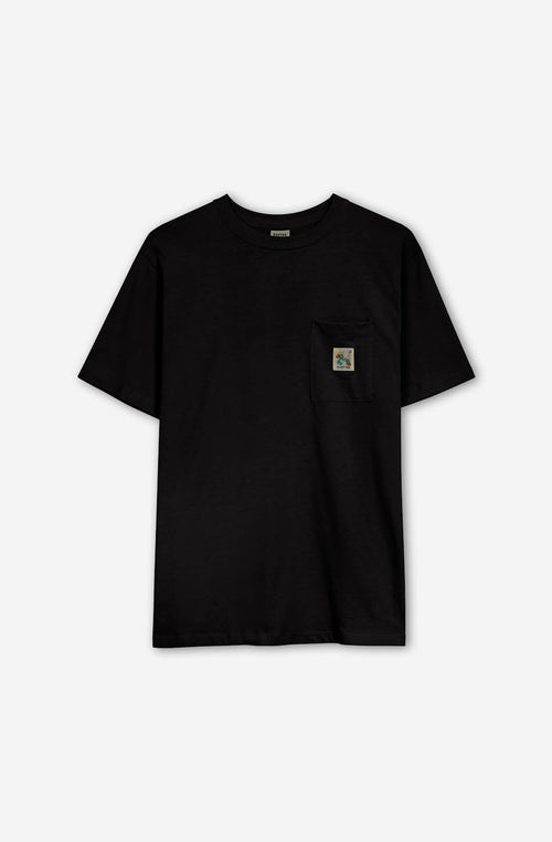 Poodle Balloon Black T-Shirt