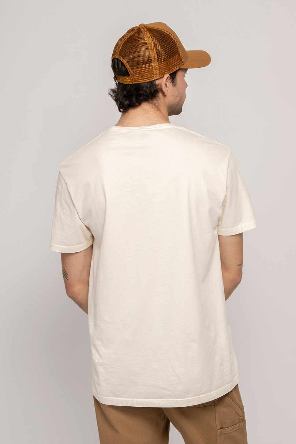 Camiseta Washed Puppies Elliott Ivory