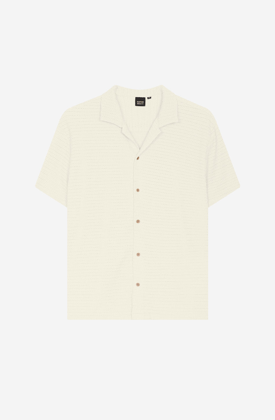 Camisa Crochet Ivory